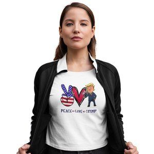 Peace Love Trump Tee